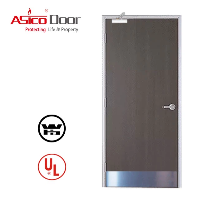 Предварително завършени дървени врати с масивна сърцевина